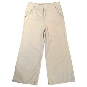 Free People The Harlow Mid Rise Wide Leg Corduroy Jeans Y2K 90s